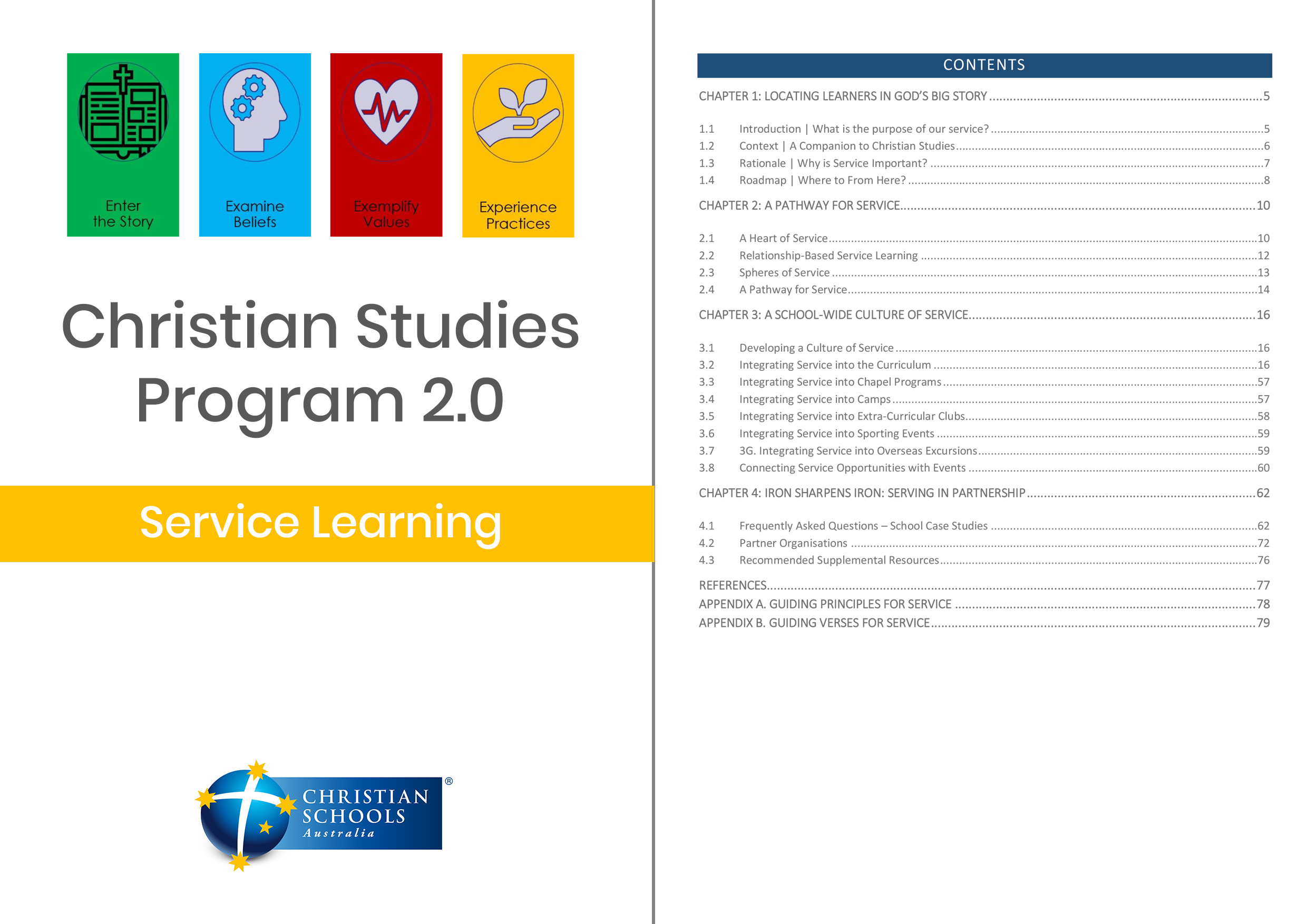 Christian Studies Program 2.0 - Service Learning